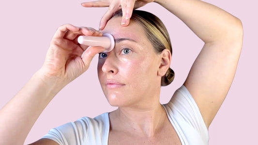 Forehead Wrinkles & Frown Lines - Facial Cupping Follow Along Tutorial