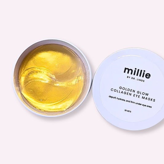 Golden Glow Collagen Eye Masks (30 Pairs)