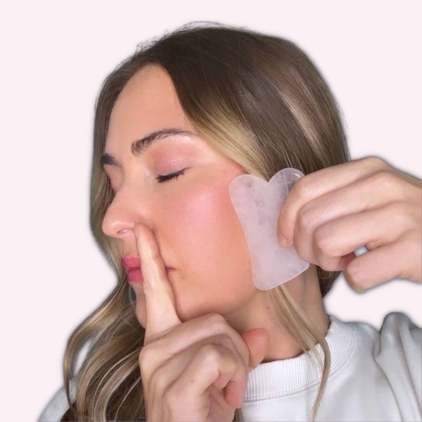 Rose Quartz Gua Sha