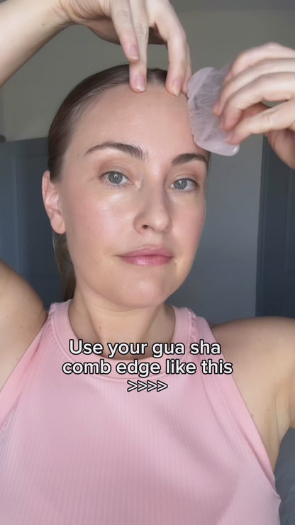 Rose Quartz Gua Sha